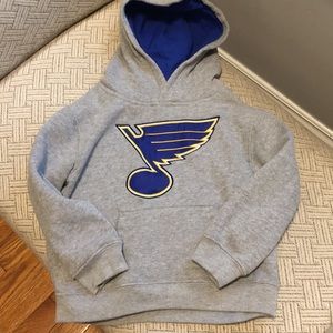 St. Louis Blues hoodie. 4t.